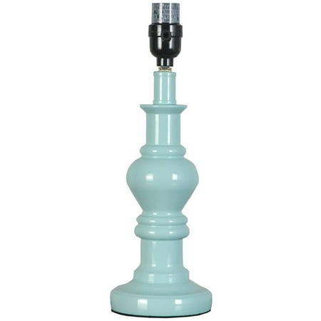 Better Homes & Gardens Turned Accent Lamp Base, Teal