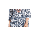 thumbnail image 3 of Charter Club Women's Printed Embroidered Tunic White Size Small, 3 of 3