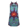 thumbnail image 5 of Vestido HUOGUO, casual, de verano, a la moda, de metal, cuello colgante, para mujer, 5 of 5