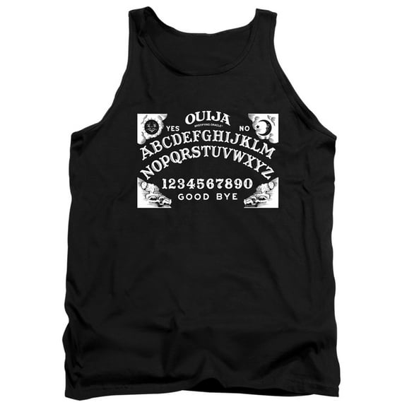 Ouija Board On Black Adult Tank Top Black