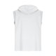 thumbnail image 4 of M Y M Camisa sin Mangas con Capucha Color Plano Clásico Cuarto Cremallera Deportes Casuales Color Sólido Superior para Hombres, 4 of 7