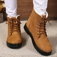 thumbnail image 2 of Winter Snow Boots for Women Anti-Skid Platform Lace up Casual Fuzzy Warm High Top Ankle Booties, 2 of 8