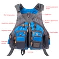 thumbnail image 4 of Bassdash Lightweight and Durable Unisex Fishing Vest Pack, One Size, Blue, 4 of 7