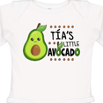 thumbnail image 4 of Inktastic Tía's Little Avocado with Cute Baby Avocado Boys or Girls Long Sleeve Baby Bodysuit, 4 of 5