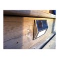 thumbnail image 2 of Maxsa - Lampe Murale/sur Pied - DEL - à Énergie Solaire - Acier Inoxydable (Lot de 4), 2 of 3
