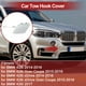thumbnail image 3 of Tapa del gancho de remolque del parachoques del automóvil Unique Bargains No.51127363264 para BMW 428i 2014-2016 Tono plateado Plástico 1 Pcs Duradera, 3 of 7