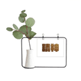 thumbnail image 1 of Encouragement Wealth Spirit Quality Value Metal Picture Frame Cerac Vase Decor, 1 of 3