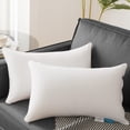 thumbnail image 2 of Insertos de almohada Oubonun Lumbar, 14 x 22 cm (juego de 2), color blanco, 2 of 8