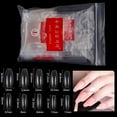 thumbnail image 1 of Uñas postizas 500 piezas de uñas de extensión es shamjiam  Uñas postizas transparentes, 1 of 7