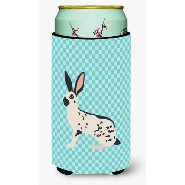 "Treasures English Spot Blue Check - Abrazadera decorativa para latas, niño alto, multicolor" Caroline's Treasures BB8135TBC