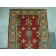 thumbnail image 4 of Super Kazak Caucasion Geometric Veg Dyed Mahal Hand Knotted Runner Rug (11.1 x 2.9)', 4 of 9