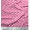 thumbnail image 1 of Soimoi Velvet Fabric Anchor Hook Nautical Printed Craft Fabric by The Yard 58 Inch Wide, 1 of 3