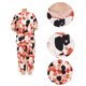 thumbnail image 4 of Juegos de Dos Piezas para las Mujeres de Verano Casual Manga Corta Cuello Redondo Pijamas Y Pantalones Cortos, Pijamas de Verano para las Mujeres, 4 of 4