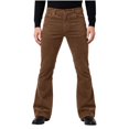 thumbnail image 2 of Ceisia Men's Trendy Solid Color Gift Fleece Button Wide Leg Flare Pants with Daily Pockets, 2 of 8