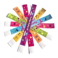 thumbnail image 3 of Pulseras de papel personalizadas para fiestas navideñas, pulseras Tyvek para niños de color dorado fresco, pulsera para eventos con impresión láser, 3 of 4