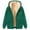 Green, variant on WMTBSRSW Men Fleece Lined Jackets Winter Trendy Reindeer Print Long Sleeve Coats Zip Up Hoodies Sweatshirts Sherpa Lining Cardigan with Pockets