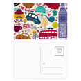 thumbnail image 1 of Bus Tower UK England Big Ben Landmark Postcard Set Birthday Mailing Thanks Greeting Card, 1 of 3