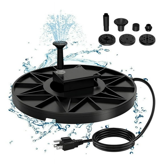 Bird Bath Heater, 70W Submersible Pond Deicer Bird Bath Deicer Birdbath Water Heater Thermostatic Control US Plug,1 * Bird Bath Heater,Black