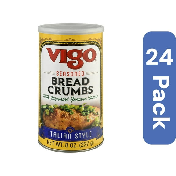 Vigo Italian Breadcrumbs 8 oz (Pack Of 24)