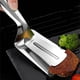 thumbnail image 5 of Espátula de pescado de acero inoxidable & Turner - Zapatilla antiadherente para cocina para filetes, huevos, hamburguesas • Mango resistente al calor, 5 of 9