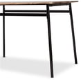 thumbnail image 5 of Baxton Studio Darcia 5 Piece Wood Dining Set in Brown and Matte Black, 5 of 7