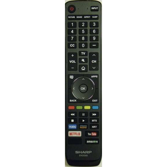 Sharp EN3139S OEM Original Smart TV Remote Control