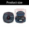 thumbnail image 5 of Professional 5.25inch Square Subwoofer Ruggeds Rubber Surround Metal Chassis High Fidelitys Bass Output, 5 of 9