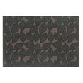 thumbnail image 1 of Set De Table Imprimé En Poly-Lin Leave Green - Lot De 12, 1 of 3