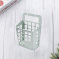 thumbnail image 2 of Laundry Container Plastic Detachable Hanging Storage Basket Organizer Household Supplies (Small, Green), 2 of 8