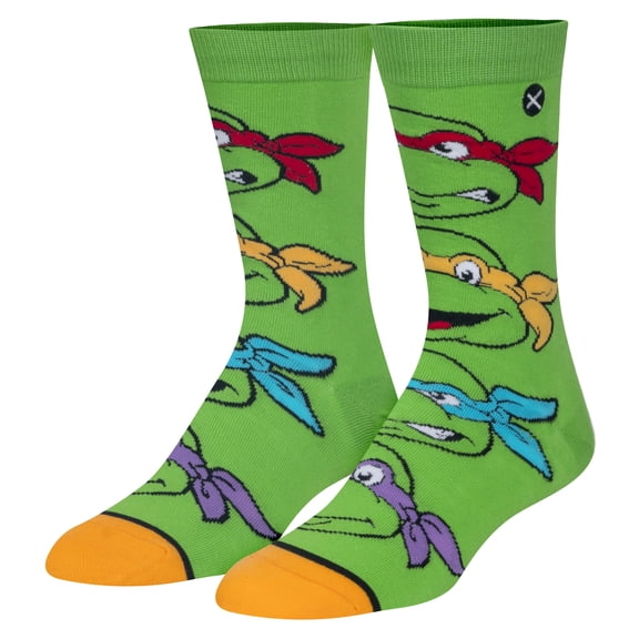 Cool Socks – TMNT Turtle Boys Crew Socks for Big Kids 7–10 Years – Fun Cartoon Gift, Colorful