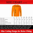 thumbnail image 5 of Gildan Men’s Safety Long Sleeve T-Shirt, Hi Vis Workwear, Safety gear T-shirt, Safety Orange, S, 5 of 5
