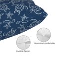 thumbnail image 3 of Naloa Sea Turtle Pillow Covers, Throw Pillow Case Cushion Covers,Cushion for Bedroom,Couch,Home-14"x20", 3 of 6