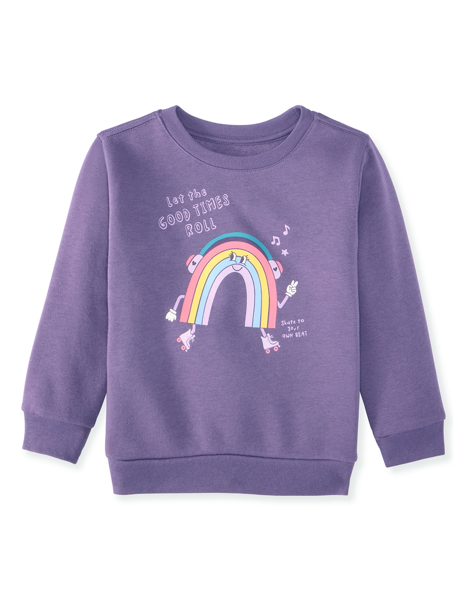 Garanimals Baby & Toddler Girl Outfit Set, 2-Piece Fleece, Sizes 0-6T