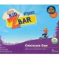 thumbnail image 2 of Clif Kid ZBar Organic Chocolate Chip Snack Bars, 1.27 oz, 5 ct, 2 of 4