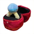 thumbnail image 3 of Caja de anillo de peluche de juguete, linda, suave, cómoda, lavable a máquina, estuche para anillo de amor relleno, estuche para anillo de amor relleno, 3 of 12