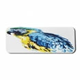 thumbnail image 1 of Animal Computer Mouse Pad, Painting Style Parrot Profile Exotic Creature Tropical Nature Theme, Rectangle Non-Slip Rubber Mousepad Large, 31" x 12" Gaming Size, Pale Blue Navy Blue, by Ambesonne, 1 of 2