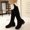 Black, variant on Herrnalise Women Warm Tassel Knee Boots Thick Warm High Boots Large Size Student Shoe Boots clearance under 10 !
