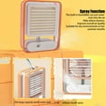 thumbnail image 4 of Desktop Cooling Fan, Relieve Dryness Table Air Cooler Usb Charging Compact  for Household, 4 of 8
