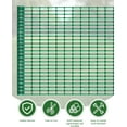 thumbnail image 3 of Temporary Fence, Snow Fence, 40" x50' Plastic Mesh with 13-Pack Steel Stakes for Outdoor Dog & Animal Barrier, 3 of 6