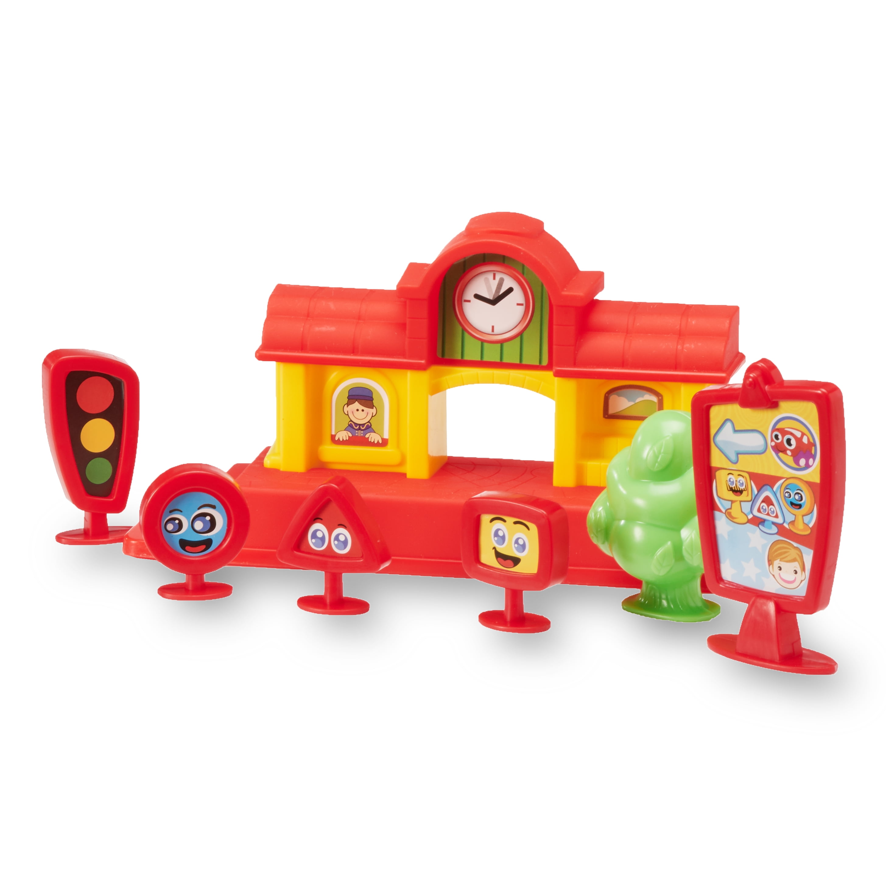 kid connection preschool train play set