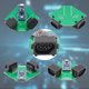 thumbnail image 5 of Adaptador de controlador Mango Adaptador Accesorios para NES SNES (Para NES SNES) Ehuebsd Para estrenar, 5 of 8
