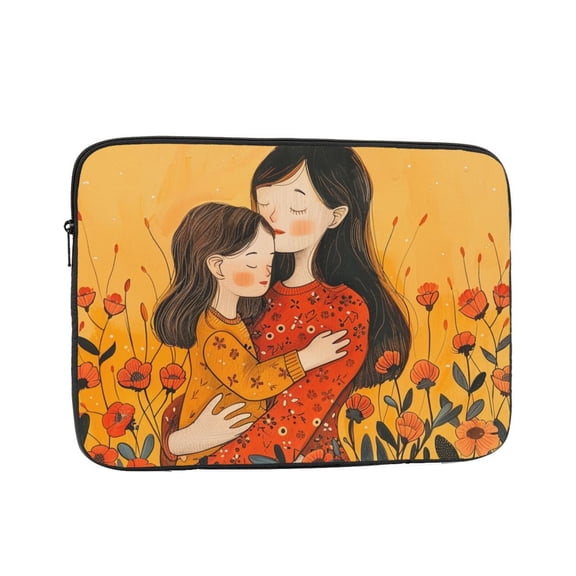 Hand Drawing Love Mothers Day Laptop Sleeve Bag Compatible With MacBook Air / Pro iPad MateBook Tablet Surface HP Lenovo Dell ASUS Acer Laptop Computer Protective Size: 10 inch