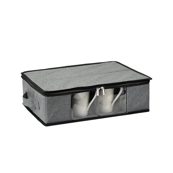 Tumotour Coffee Cup Storage Box Mug Organizer Tea Cup Storage Box