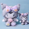 thumbnail image 4 of Sanrio-peluche de dibujos animados Kawali Kuromi Hello Kitty My Melody, almohada de Cinnamoroll, muñecos de peluche suaves para niños, regalos de cumpleaños, 4 of 4