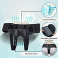 thumbnail image 2 of Wonder Care- Inguinal Hernia Support post-surgery Hernia pain relief Truss Brace for Double Inguinal or Sports Hernia with 2 Removable Compression Pads & Adjustable Groin Straps-L, 2 of 6