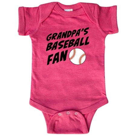 

Inktastic Grandpa s Baseball Fan Gift Baby Boy or Baby Girl Bodysuit