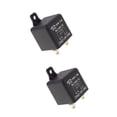 thumbnail image 1 of 2 piezas 4 piezas sobre 100A AMP 12V encendido / apagado interruptor de encendido automático de plástico DYNWAVEMX Car Truck 4 Pin 12V 100A Relé, 1 of 7