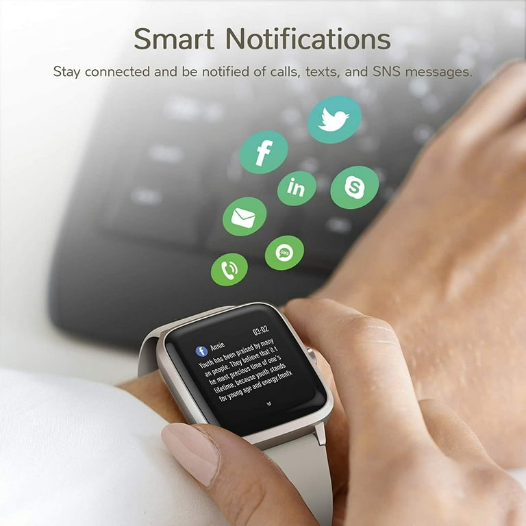Letsfit smart watch fitness tracker with heart rate monitor id205l cheap