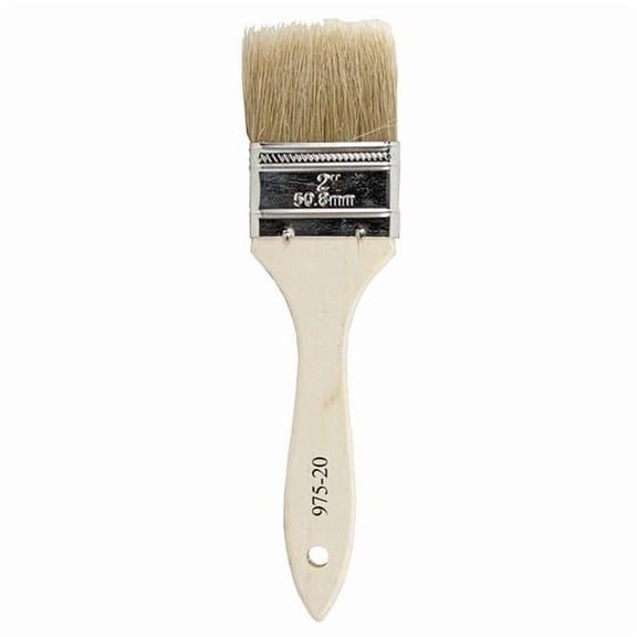 Lakim Industries 1006023 2 in. Flat Wood Chip Brush