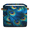 Multicolor 1, variant on CURLYOOT 13 x 13 Inch Cube Storage Bin, Sea Turtle Fabric Storage Cube Baskets, Closet Shelves Foldable Bins with Leather Handles for Home Organizer